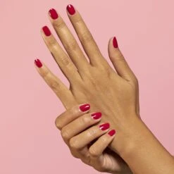 Red Velvet Nail Polish -Eterna Beauty Shop RedVelvetInHand2