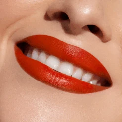 Carmine Lipstick - 1931 -Eterna Beauty Shop new model lip swatch carmine light